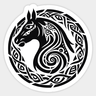 Celtic Horse Sticker